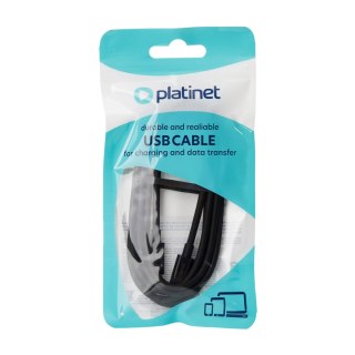 PLATINET CABLE KABEL USB-C TO USB-C 100W 5A 1,5M BLACK [46049]