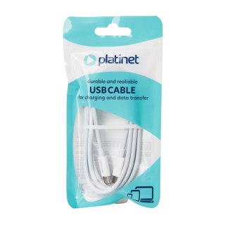 PLATINET CABLE KABEL USB-C TO USB-C 100W 5A 1,5M WHITE [46050]