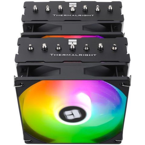 Thermalright Phantom Spirit 120 SE ARGB Procesor Chłodnica powietrza 12 cm Czarny 1 szt. Thermalright Phantom Spirit 120 SE ARGB Procesor Chłodnica powietrza 12 cm Czarny 1 szt.