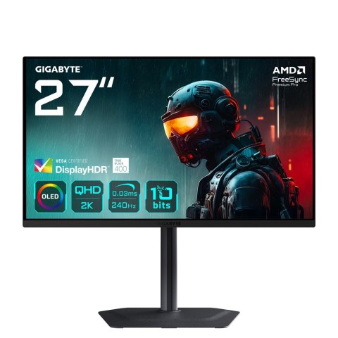 Monitor Gigabyte 27 cali OLED MO27Q2 Monitor Gigabyte 27 cali OLED MO27Q2