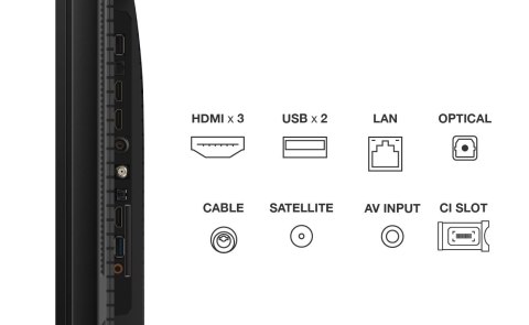 Telewizor TCL 85C655 QLED 85'' 4K Ultra HD Google TV Dolby Atmos DVB-T2 Czarny Telewizor TCL 85C655 QLED 85'' 4K Ultra HD Google TV Dolby Atmos DVB-T2 Czarny