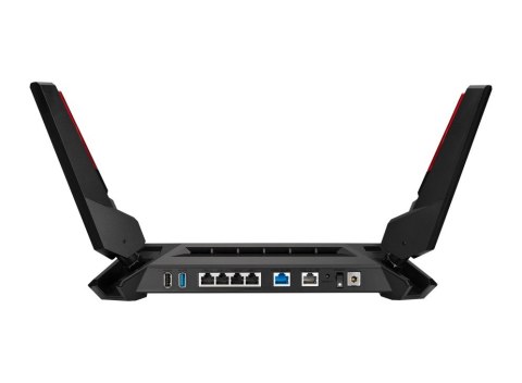 ASUS ROG Rapture GT-AX6000 router bezprzewodowy 2.5 Gigabit Ethernet Dual-band (2.4 GHz/5 GHz) Czarny ASUS ROG Rapture GT-AX6000 router bezprzewodowy 2.5 Gigabit Ethernet Dual-band (2.4 GHz/5 GHz) Czarny