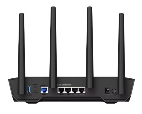 ASUS TUF-AX4200 router bezprzewodowy Gigabit Ethernet Dual-band (2.4 GHz/5 GHz) Czarny ASUS TUF-AX4200 router bezprzewodowy Gigabit Ethernet Dual-band (2.4 GHz/5 GHz) Czarny