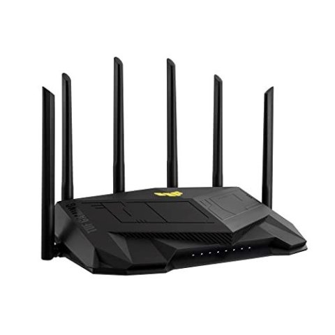 ASUS TUF-AX4200 router bezprzewodowy Gigabit Ethernet Dual-band (2.4 GHz/5 GHz) Czarny ASUS TUF-AX4200 router bezprzewodowy Gigabit Ethernet Dual-band (2.4 GHz/5 GHz) Czarny