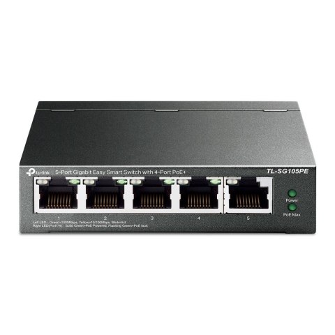 NET SWITCH 5PORT 1000M 4P/POE+ TL-SG105PE TP-LINK NET SWITCH 5PORT 1000M 4P/POE+ TL-SG105PE TP-LINK