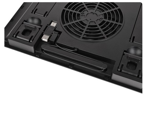 Podkładka chłodząca pod laptop Thermaltake Massive A23 CL-N013-PL12BL-A (16.x cala; 1 wentylator) Podkładka chłodząca pod laptop Thermaltake Massive A23 CL-N013-PL12BL-A (16.x cala; 1 wentylator)