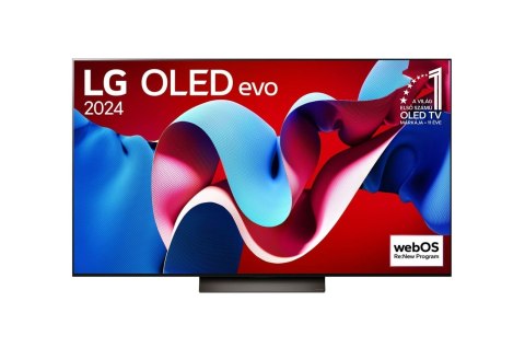 Telewizor LG OLED77C41LA OLED 77'' 4K Ultra HD 120Hz WebOS Dolby Atmos Czarny Telewizor LG OLED77C41LA OLED 77'' 4K Ultra HD 120Hz WebOS Dolby Atmos Czarny