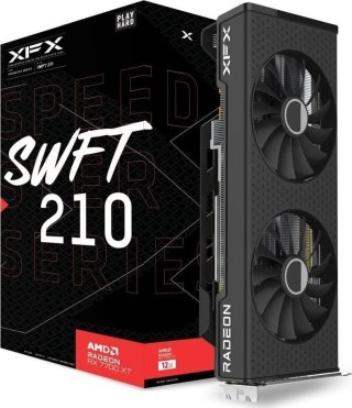 Karta graficzna XFX Speedster SWFT 210 Radeon RX 7700 XT Core 12GB GDDR6 (RX-77TSWFTFP)