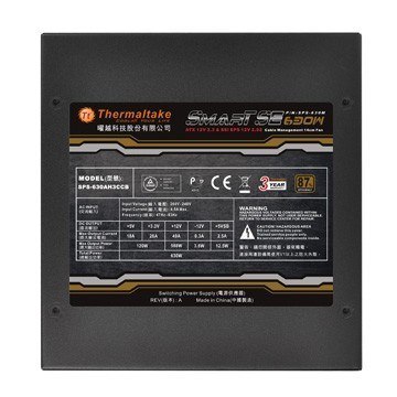 Zasilacz Thermaltake Smart SE 630W SPS-630MPCBEU (630 W; Aktywne; 140 mm) Zasilacz Thermaltake Smart SE 630W SPS-630MPCBEU (630 W; Aktywne; 140 mm)
