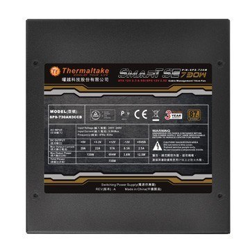 Zasilacz Thermaltake Smart SE 730W SPS-730MPCBEU (730 W; Aktywne; 140 mm) Zasilacz Thermaltake Smart SE 730W SPS-730MPCBEU (730 W; Aktywne; 140 mm)