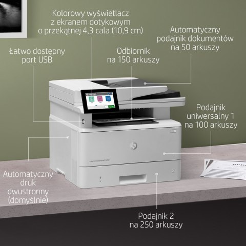 Urządzenie wielofunkcyjne HP LaserJet M430F Urządzenie wielofunkcyjne HP LaserJet M430F