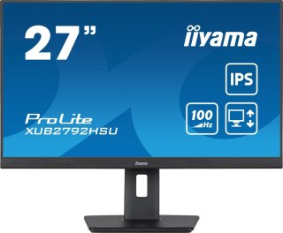 Monitor IIYAMA XUB2792HSU-B6 (27" /100Hz /1920 x 1080 /Czarny)