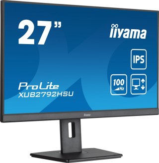 Monitor IIYAMA XUB2792HSU-B6 (27" /100Hz /1920 x 1080 /Czarny)