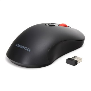 OMEGA MYSZ BEZPRZEWODOWA MOUSE WIRELESS 1000/1200/1600 DPI BLACK [45269]