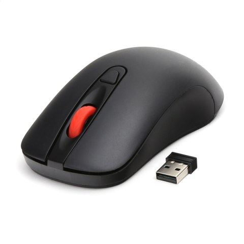 OMEGA MYSZ BEZPRZEWODOWA MOUSE WIRELESS 1000/1200/1600 DPI BLACK [45269]