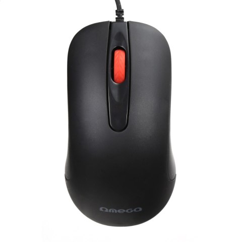 OMEGA MYSZ MOUSE 1000DPI BLACK [45266]