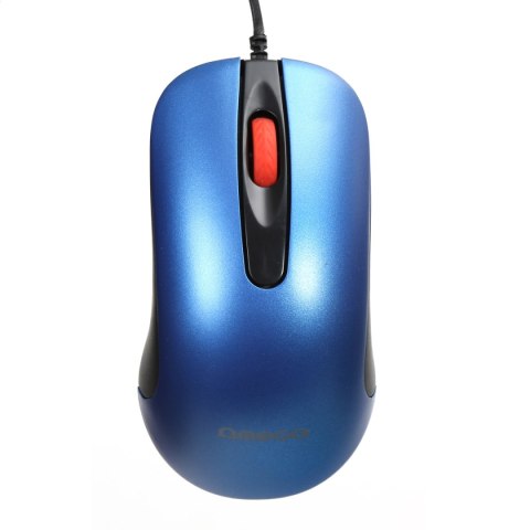 OMEGA MYSZ MOUSE 1000DPI BLUE [45267]