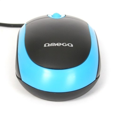 OMEGA MYSZ MOUSE 1200DPI VALUE LINE BLACK BLUE [41644]