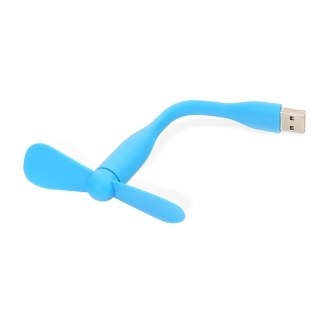 OMEGA USB FAN WENTYLATOR BLUE [43477]