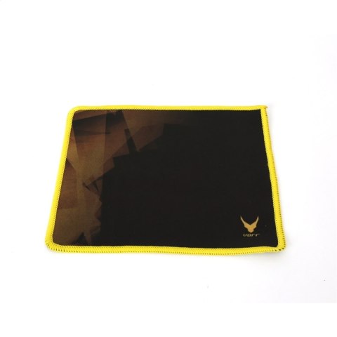 OMEGA VARR PRO-GAMING MOUSE PAD PODKŁADKA POD MYSZ 200X240X1 5MM BLACK+ YELLOW EDGE [43233] TE