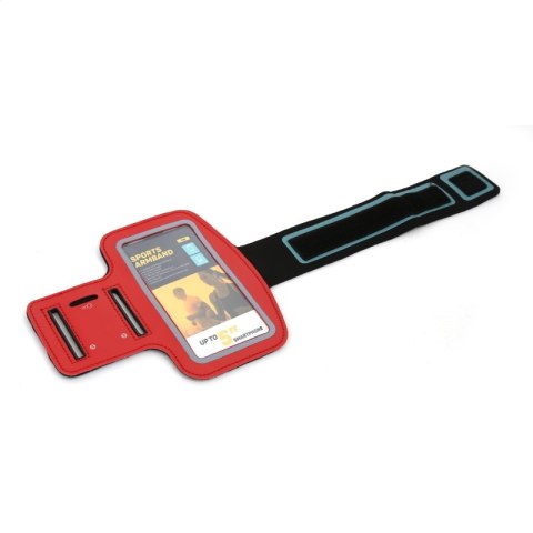 PLATINET SPORTOWA OPASKA NA SMARTPHONE NA RAMIĘ/ SPORT ARMBAND RED 42057