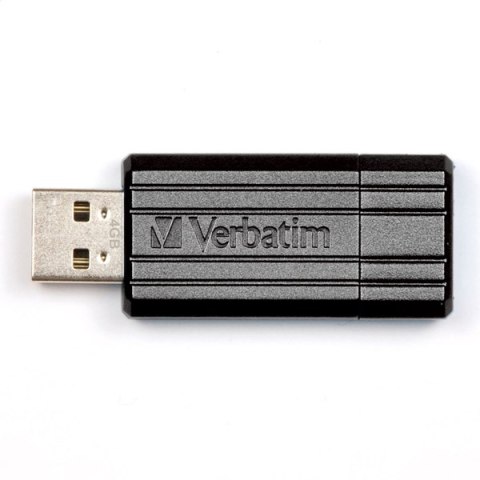 VERBATIM PENDRIVE PINSTRIPE USB 2.0 32GB BLACK 49064