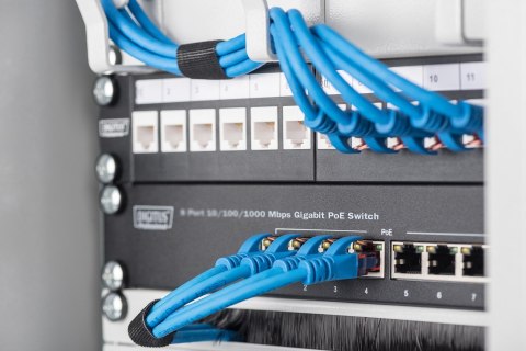 Digitus 10-calowy 8-portowy przełącznik Gigabit Ethernet PoE Digitus 10-calowy 8-portowy przełącznik Gigabit Ethernet PoE