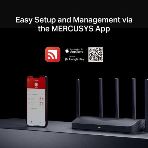 Mercusys MR47BE router bezprzewodowy 2.5 Gigabit Ethernet Trójpasmowy (2,4 GHz / 5 GHz / 6 GHz) Czarny Mercusys MR47BE router bezprzewodowy 2.5 Gigabit Ethernet Trójpasmowy (2,4 GHz / 5 GHz / 6 GHz) Czarny