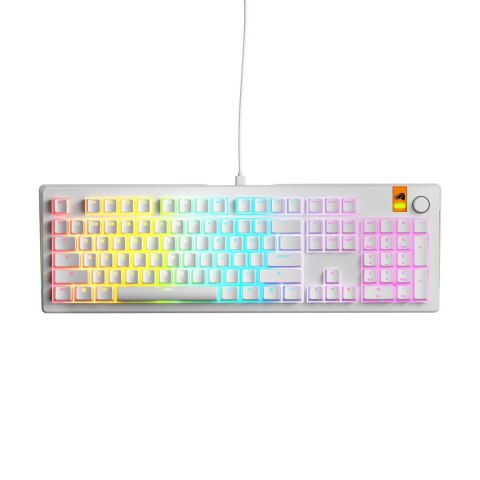 Glorious Gaming GMMK 3 HE 100% Prebuilt klawiatura USB QWERTY US English Biały Glorious Gaming GMMK 3 HE 100% Prebuilt klawiatura USB QWERTY US English Biały