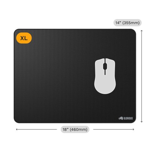 Glorious Gaming Mouse Pad 2 XL - Stitched - Black Glorious Gaming Mouse Pad 2 XL - Stitched - Black