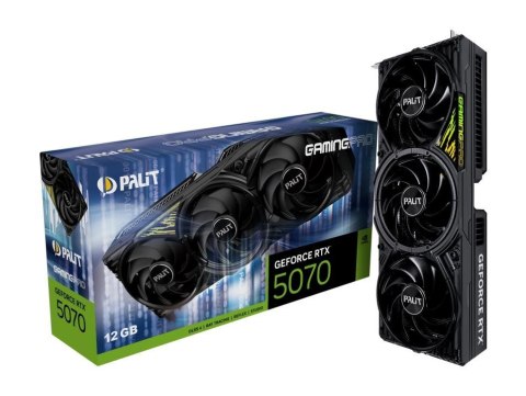 Karta graficzna VGA PCIE16 RTX5070 12GB GDDR7 PALIT Karta graficzna VGA PCIE16 RTX5070 12GB GDDR7 PALIT