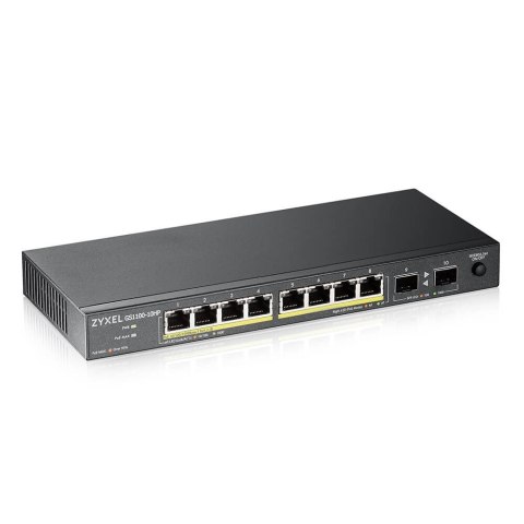 Przełącznik ZYXEL GS1100-10HP-EU0102F (8x 10/100/1000 PoE ) Przełącznik ZYXEL GS1100-10HP-EU0102F (8x 10/100/1000 PoE )