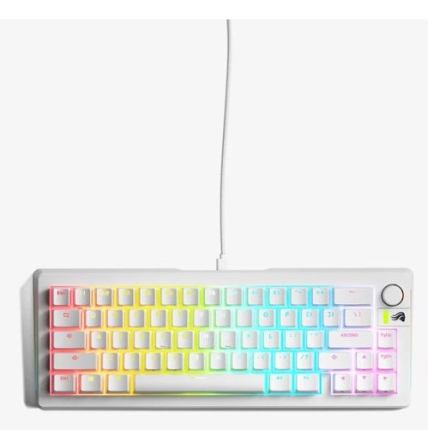 Glorious PC Gaming Race GMMK 3 Prebuilt klawiatura USB QWERTY US English Biały Glorious PC Gaming Race GMMK 3 Prebuilt klawiatura USB QWERTY US English Biały