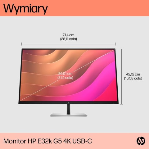 HP Monitor E32k G5 4K USB-C HP Monitor E32k G5 4K USB-C