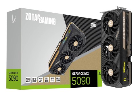 Karta graficzna ZOTAC GAMING GeForce RTX 5090 32GB SOLID Karta graficzna ZOTAC GAMING GeForce RTX 5090 32GB SOLID