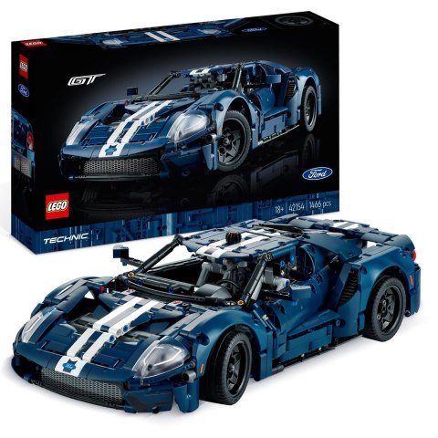 LEGO TECHNIC 42154 FORD GT WERSJA Z 2022 ROKU LEGO TECHNIC 42154 FORD GT WERSJA Z 2022 ROKU