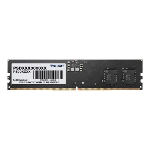 Patriot Memory Signature PSD532G56002 moduł pamięci 32 GB 1 x 32 GB DDR5 5600 MHz Patriot Memory Signature PSD532G56002 moduł pamięci 32 GB 1 x 32 GB DDR5 5600 MHz