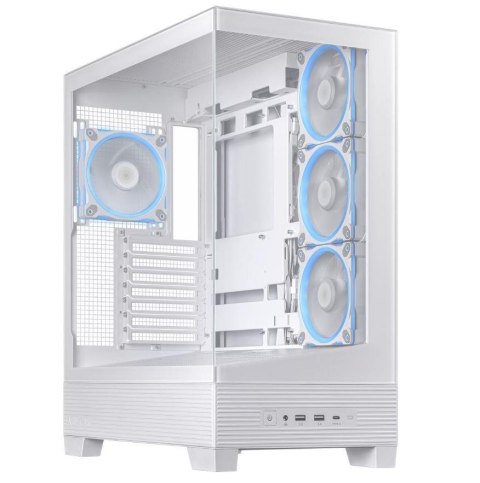 CASE MIDITOWER ATX W/O PSU/A31 PLUS TG ARGB WHITE ASUS CASE MIDITOWER ATX W/O PSU/A31 PLUS TG ARGB WHITE ASUS