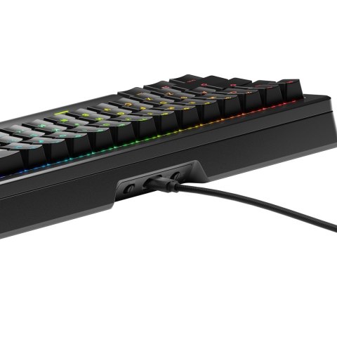 Glorious Gaming GLO-KB-GMMK3-PRO-65-PB-FOX-W-BLK-US klawiatura Glorious Gaming GLO-KB-GMMK3-PRO-65-PB-FOX-W-BLK-US klawiatura