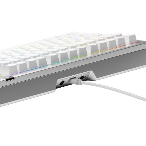 Glorious Gaming GMMK 3 PRO 75% Prebuilt klawiatura USB QWERTY US English Srebrny Glorious Gaming GMMK 3 PRO 75% Prebuilt klawiatura USB QWERTY US English Srebrny