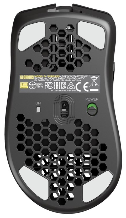 Glorious PC Gaming Race Model D- myszka Po prawej stronie RF Wireless 19000 DPI Glorious PC Gaming Race Model D- myszka Po prawej stronie RF Wireless 19000 DPI