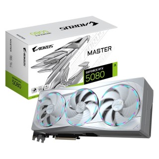 Karta graficzna Gigabyte GeForce RTX 5080 AORUS MASTER ICE 16GB (GV-N5080AORUSM ICE-16GD)