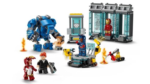 LEGO Marvel Super Heroes 76315 Laboratorium Iron Mana: Zbrojownia LEGO Marvel Super Heroes 76315 Laboratorium Iron Mana: Zbrojownia