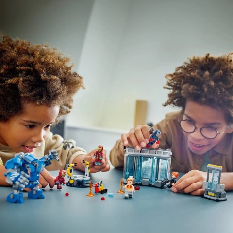 LEGO Marvel Super Heroes 76315 Laboratorium Iron Mana: Zbrojownia LEGO Marvel Super Heroes 76315 Laboratorium Iron Mana: Zbrojownia