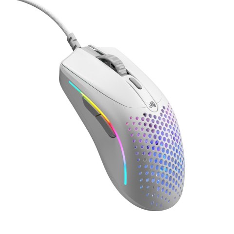 Myszka Glorious Model O 2 Mini Gaming Maus, RGB - biała Myszka Glorious Model O 2 Mini Gaming Maus, RGB - biała