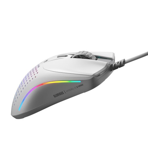 Myszka Glorious Model O 2 Mini Gaming Maus, RGB - biała Myszka Glorious Model O 2 Mini Gaming Maus, RGB - biała