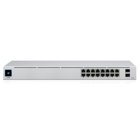 NET SWITCH 16PORT 1000M 2SFP/POE USW-16-POE UBIQUITI NET SWITCH 16PORT 1000M 2SFP/POE USW-16-POE UBIQUITI