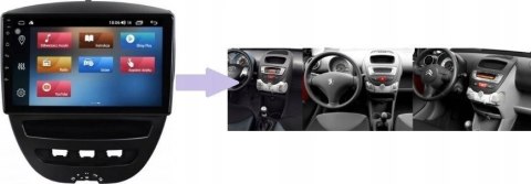 RADIO NAWIGACJA GPS CITROEN C1 2005-2014 ANDROID RADIO NAWIGACJA GPS CITROEN C1 2005-2014 ANDROID