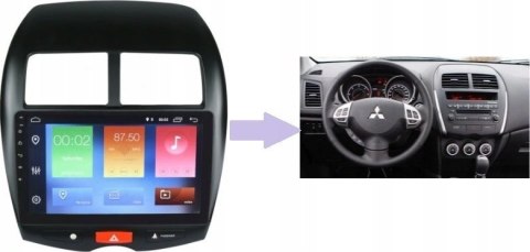 RADIO NAWIGACJA GPS MITSUBISHI ASX 2010-15 ANDROID RADIO NAWIGACJA GPS MITSUBISHI ASX 2010-15 ANDROID