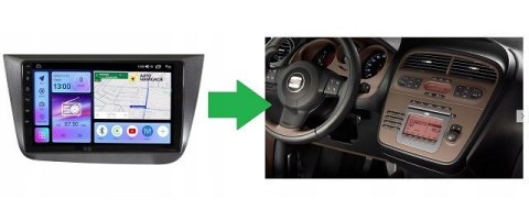 RADIO NAWIGACJA GPS SEAT ALTEA 2004-2012 ANDROID